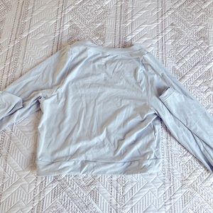 Alphalete long sleeve crop top, size small